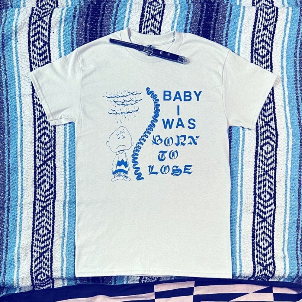Born To Lose Biker Rocker Attitude Vintage Style T-Shirt
